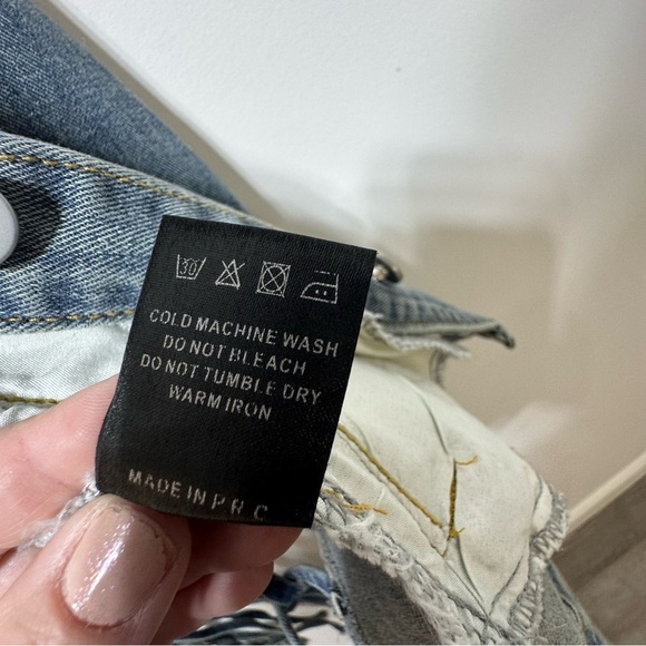 Absence of Colour Jean jacket Braided back cut out - Picture 7 of 7